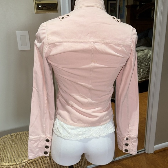 Light pink jean jacket - Picture 5 of 8